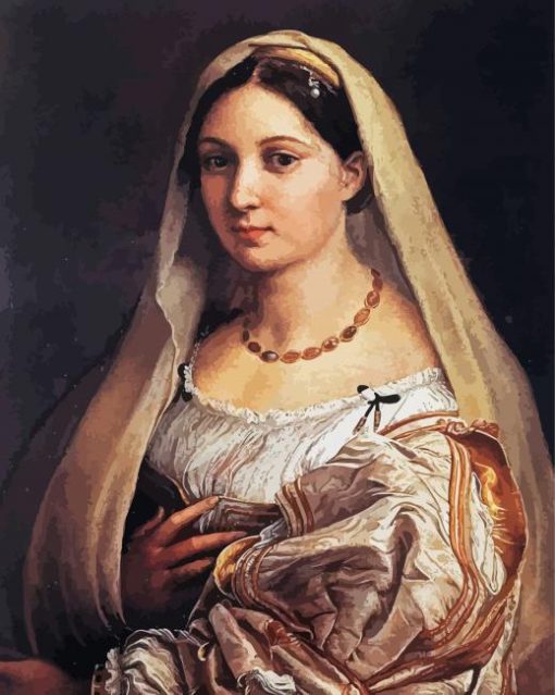 Raffaello Sanzio Woman With A Veil Diamond Painting