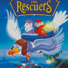 Rescuers Movie Poster Diamond Painting