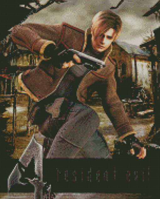 Resident Evil Art Diamond Painting