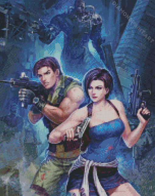 Resident Evil Game Diamond Painting