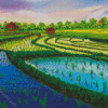 Rice Field Diamond Painting