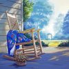 Rocking Chair And Flowers Basket Diamond Painting