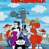 Rocky And Bullwinkle Cartoon Poster Diamond Painting