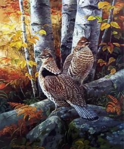 Ruffed Grouse Birds Diamond Painting