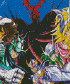 Saint Seiya Anime Art Diamond Painting