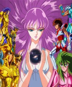 Saint Seiya Anime Diamond Painting