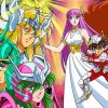 Saint Seiya Characters Diamond Painting