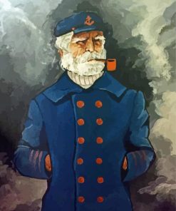 Sea Captain Art Diamond Painting