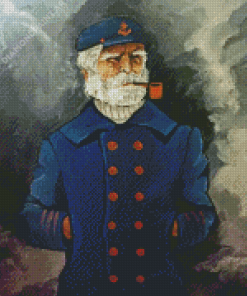 Sea Captain Art Diamond Painting