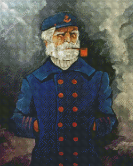 Sea Captain Art Diamond Painting