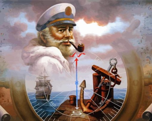 Sea Captain Diamond Painting