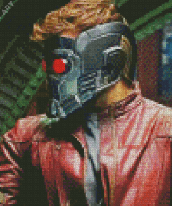 Star Lord With Mask Diamond Painting