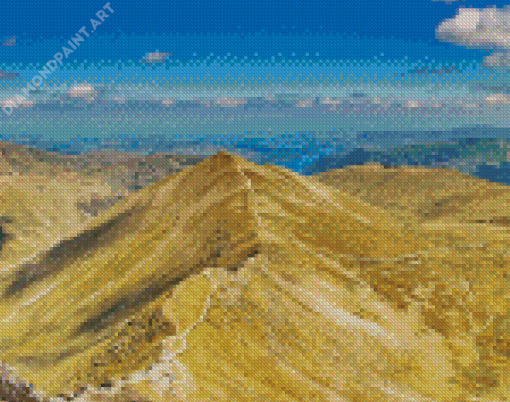 Striding Edge Landscape Diamond Painting