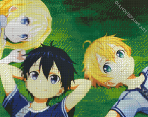 Sword Art Online Characters Diamond Painting