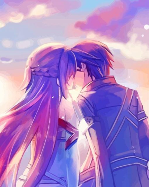 Sword Art Online Romance Diamond Painting