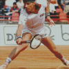 Tennis Player Bjorn Borg Diamond Painting