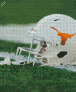 Texas Longhorns Football Helmet Diamond Painting