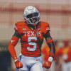 Texas Longhorns Football Player Diamond Painting