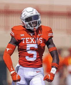 Texas Longhorns Football Player Diamond Painting