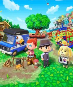 The Animal Crossing Art Diamond Painting