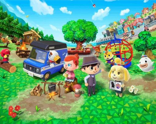 The Animal Crossing Art Diamond Painting