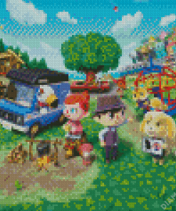 The Animal Crossing Diamond Painting