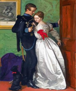 The Black Brunswicker Millais Art Diamond Painting