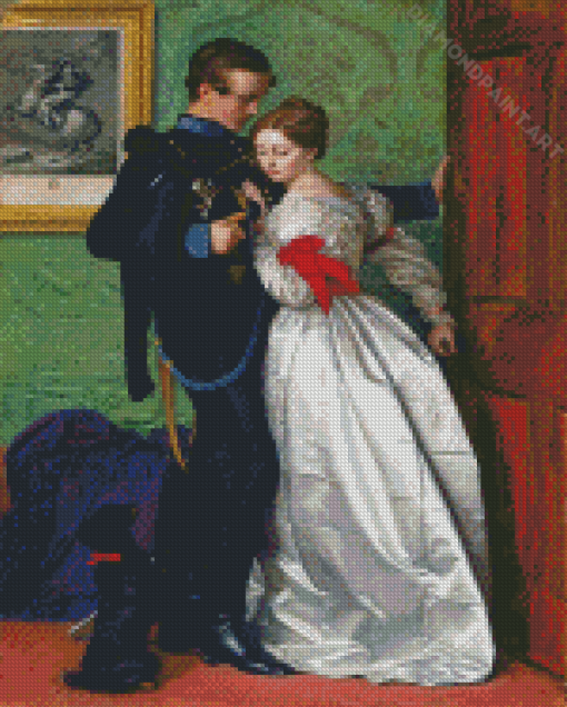 The Black Brunswicker Millais Art Diamond Painting