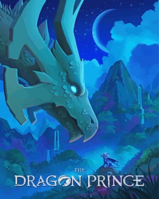 The Dragon Prince Poster Diamond Painting