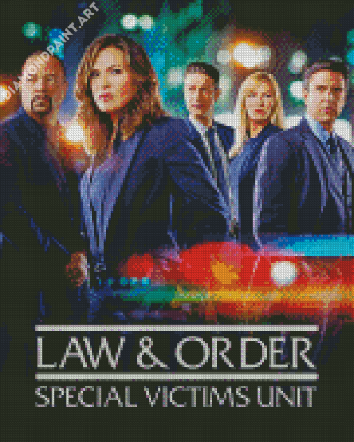 The Law And Order Serie Diamond Painting