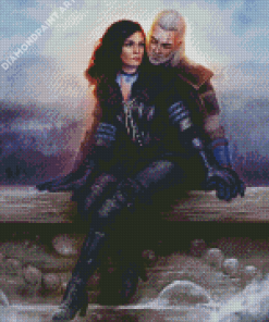 The Witcher Yennefer And Geralt Diamond Painting