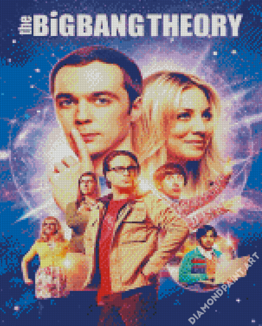 E Big Bang Theory Diamond Painting