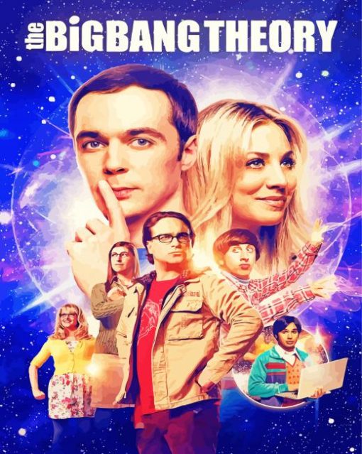 E Big Bang Theory Diamond Painting