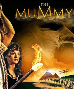 The Mummy Film Poster Diamond Painting