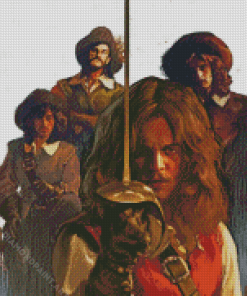 The Three Musketeers Art Diamond Painting