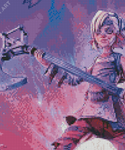 Tiny Tinas Wonderlands Girl With Axe Diamond Painting