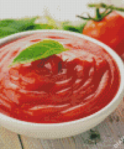 Tomatoes Ketchup Diamond Painting