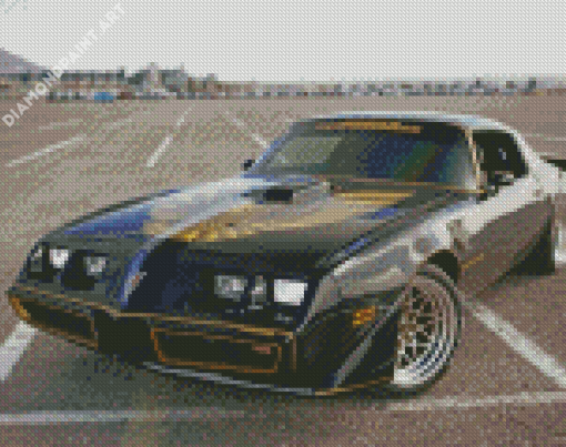 Trans Am Car Diamond Painting