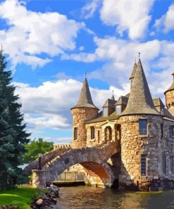 Upstate New York Boldt Castle Diamond Painting