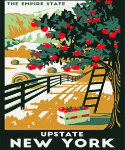 Upstate New York Poster Diamond Painting