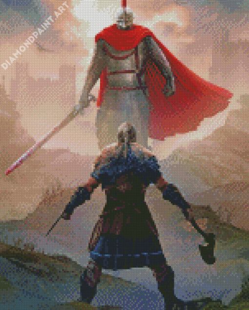 Valhalla Warrior Diamond Painting