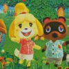 Video Game Animal Crossing Diamond Painting