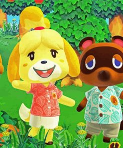 Video Game Animal Crossing Diamond Painting