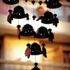 Wind Chimes Silhouette Diamond Painting