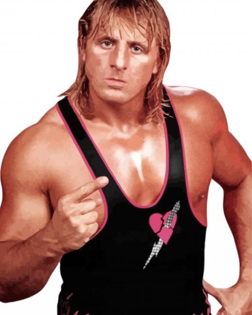 WWE Owen Hart Diamond Painting