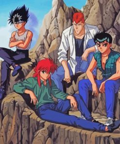 Yu Yu Hakusho Manga Anime Diamond Painting