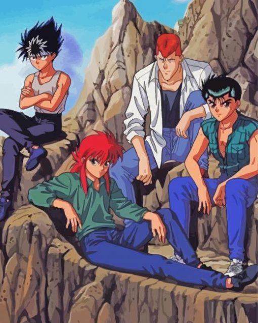 Yu Yu Hakusho Manga Anime Diamond Painting