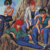 Yu Yu Hakusho Manga Anime Diamond Painting