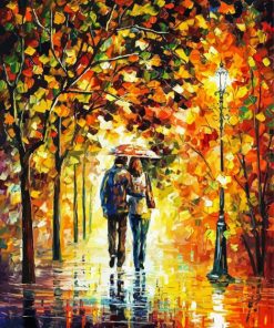 A Walk In Autumn Diamond Painting