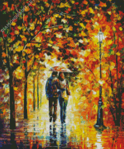 A Walk In Autumn Diamond Painting